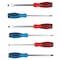 Performance Tool 6 pc. Go-Thru Screwdriver Set, Magnetic Tip Screwdrivers, Ergonomic Grips W1740 - alternate 8