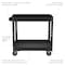 Hirsh Utility Cart, Steel, 2 Shelves, 24 in W, 32 in H 22641 - alternate 12