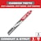 Milwaukee Tool 9 in x 10 TPI, Reciprocating Saw Blade, 1-PK 48-00-5552 - alternate 3