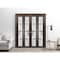 Sartodoors Sliding Closet Double Bi-fold Doors Planum 2132 Solid Core Modern Interior PLANUM2132DBF-CA-96 x 80 (4* 24x80) - alternate 5