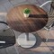 Flash Furniture 31.25" Round Outdoor Tabletop, Dark Brown, Seamless Surface Technology, 18" Round Silver Base ST-RD31-WBR-TR18S-GG - alternate 10