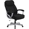 Flash Furniture Hercules Office Chair, Black Back, 28-1/2 in W 35" L 49-1/2" H, Padded GO-1850-1-FAB-GG - alternate 1