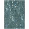 Homeroots 3' X 5' Teal Blue And Ivory Abstract Washable Indoor Outdoor Area Rug 631185 - alternate 7