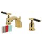 Kingston Brass Mini-Widespread Bathroom Faucet with Pop-Up Drain, Polished Brass KB8952CKL - alternate 1