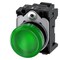 Siemens Indicator lights, 22 mm, round, metal, shiny, green, lens 3SU1152-6AA40-3AA0-ZY13 - alternate 1