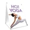 Signmission Hot Yoga, 24 Inch x 18 Inch A-frame Yard Sign, Plastic Sign SBC-1824-Hot Yoga - alternate 1