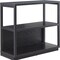 Homeroots 33" Black Wood Three Tier Bookcase 527573 - alternate 7