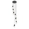 Z-Lite Aimie 7-Light Chandelier, 18 in W x 16 in H, Matte Black 828P7-7R-MB - alternate 8
