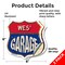 Signmission Wes's Garage, 6 inch X 6 inch, Vinyl Decal, 2PK SHI-D-2PACK-6-383-WES - alternate 5
