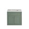 James Martin Vanities Chicago 30 in. Single Vanity, Smokey Celadon, w/ 3 CM White Zeus Silestone Top 503-V30-SC-3WZ - alternate 6