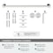 Amerock Monument Brushed Nickel Contemporary 18 in 457 mm Towel Bar BH36083G10 - alternate 5