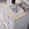 James Martin Vanities De Soto 30" Single Vanity, Bright White, w/ 3 CM Tajnar Eclos Top 825-V30-BW-3TJR - alternate 9