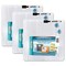 Promarx Magnetic Dry-Erase Board with Dry-Erase Marker & Two Magnets, 11.5" x 11.5", 3PK DE16-WDSU01-12 - alternate 1