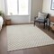 Homeroots 3' X 5' Beige And Ivory Floral Washable Indoor Outdoor Area Rug 610630 - alternate 9