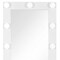 Homeroots 74" White Wood Lighted Freestanding Framed Full Length Mirror 643655 - alternate 9
