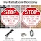 Signmission Stop Leave Your Car in This Lot and, 10 Inch X 10 Inch, Aluminum Metal Signs OC-A-10-259 - alternate 6