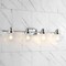 Jonathan Y Orleans 35.75" 4-Light Iron/Glass Coastal Cottage LED Vanity Light, Chrome JYL3533A - alternate 12