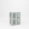 Pucel Heavy Duty Storage Cabinet, Perforated Doors and Sides, 36 in W x 48 in H x 24 in D, Red HDSC-3648-24-2-PERF - alternate 1