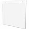Zoro Select Wall Sign Holder, Single Sided, 11X8.5" 68301 - alternate 1