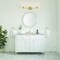 James Martin Vanities Chicago 48 in. Single Vanity, Glossy White, w/ 3 CM Victorian Silver Silestone Top 503-V48-GW-3VSL - alternate 5
