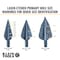 Klein Tools Premium Electrician's 3/8-Inch Hex Step Bit Set, 3 Piece KTSBSPRO - alternate 17