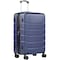 Simple Deluxe 28 Inch Hardside Carry On Luggage, Suitcase with Double Spinner Wheels and TSA Lock, Hard Shell Sui 3A88APLUGG28ABSBLU - alternate 1