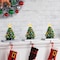 Mr. Christmas Mr. Christmas LED Green Vintage Tree Stocking Holder 6.75 in. 11495AC - alternate 4