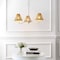 Jonathan Y Grady 27" 3-Light Coastal Farmhouse Adjustable Swooping Arm Metal w/Hand-Woven Rattan Shades LED Cha JYL9559A - alternate 11