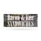 Signmission Bacon & Egg Sandwiches, 36 Inch x 96 Inch, Vinyl Banner B-96-30475 - alternate 1