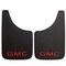 Plasticolor Universal 9 x 15 Set Of 2 Flat Red GMC Logo Black Fiberglass Reinforced Screw On 000493R01 - alternate 3