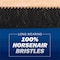 Marshalltown 24 in Wood Backed Concrete Broom, Natural Horsehair Bristles 6597 - alternate 5