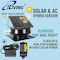 Iliving Black 14 in. HYBRID Smart Exhaust Solar Roof Attic Exhaust Fan, Cools up to 2000 sq ft. ILG8SF301A - alternate 13