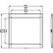 Siemens cover frame for door cutout 137.6 x 122.3 mm WxH accessory for: circuit 3VA9343-0SB20 - alternate 3