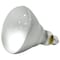 Sylvania 15451 Incandescent Lamp, 120 V, 125 W, Medium E26, BR40 Lamp 15451 - alternate 2