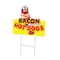 Signmission Bacon Wrapped Hot Dogs Die Cut Yard & Stake outdoor plastic window, 1216-Bacon Wrapped C-DC-1216-Bacon Wrapped Hot Dogs19 - alternate 1