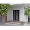 Vdomdoors Aluminum Door with Hidden Handle Hiddex 0155 Ardesia Nero Entry Steel Metal Modern Painted W36+14xH HIDDEX0155EXD-BLK-W36+14xH80-RH-I - alternate 4