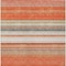 Homeroots 10' X 14' Coral Ivory And Gray Striped Washable Indoor Outdoor Area Rug 614808 - alternate 8