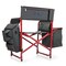 Picnic Time Family Of Brands NCAA Ole Miss Rebels Fusion Camping Chair with Side Table and Soft Cooler 807-00-600-374-0 - alternate 1