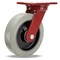 Hamilton Heavy Service Swivel Caster, 8" x 2" DuraGlide Wheel , 1/2" Sealed Precision Ball Bearing, Swivel Lock S-HS-8GB95-4SL - alternate 1
