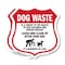 Signmission Dog Poop Shield Sign Dog Waste Is A Thre, 18 inch X 18 inch, Plastic Sign, 2PK SHI-P-2PACK-18-374 - alternate 1