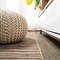 Jonathan Y Finn Modern Farmhouse Pinstripe Brown/Natural 2 ft. x 8 ft. Indoor/Outdoor Runner Rug TSN102B-28 - alternate 8