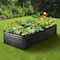 Vevor Galvanized Raised Garden Bed Planter Box 94.5x47.2x23.6" Flower Vegetable METALLDS001 - alternate 7
