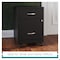 Space Solutions 14.25 in W 2 Drawer Mobile Vertical File Cabinet W/ Accessory Drawer, Black 25707 - alternate 16