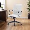 Leisuremod Harris High-Back Faux Leather Swivel Office Chair, Iron Frame HOTBL19WL - alternate 10