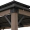 Sunjoy 8ft. x 12ft. Churchill Cedar Framed Grill Gazebo with DC Solar Power A104003810 - alternate 7