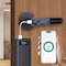 Wrightmaster 5-in-1 Aluminum Smart Handle Lock with App Control, Fingerprint, IC Card, Keypad, Key Unlock ZR-T83-HS - alternate 7