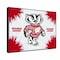 Holland Bar Stool Co University of Wisconsin (Badger) Logo 24"x32" Canvas Wall Art LCnvs2432WI-Bdg - alternate 4