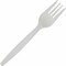 Dixie Fork, Fork, 1 x Fork, Disposable, White, 24PK SSF21P - alternate 2