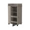 Homeroots Light Gray Rolling Bar Cart With Wine Storage 535109 - alternate 8