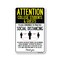 Signmission PSA College Students And Guests Practice Social Distancing 14in X 10in Wall Graphic, RD-1014-25392 OS-NS-RD-1014-25392 - alternate 1